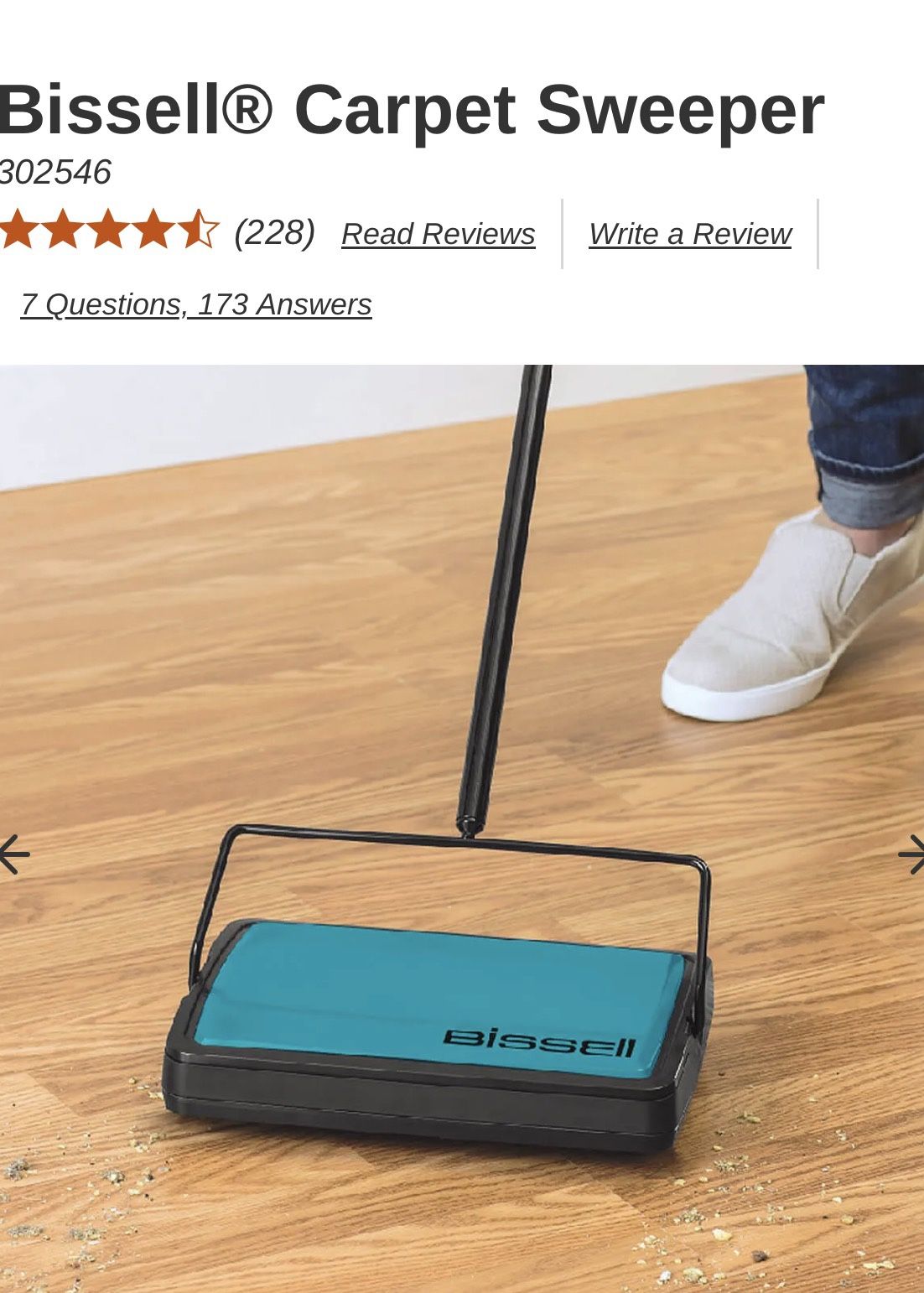 Bissell Floor Sweeper