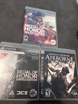 Medal of Honor PS3 Games Bundle – Lot of 3