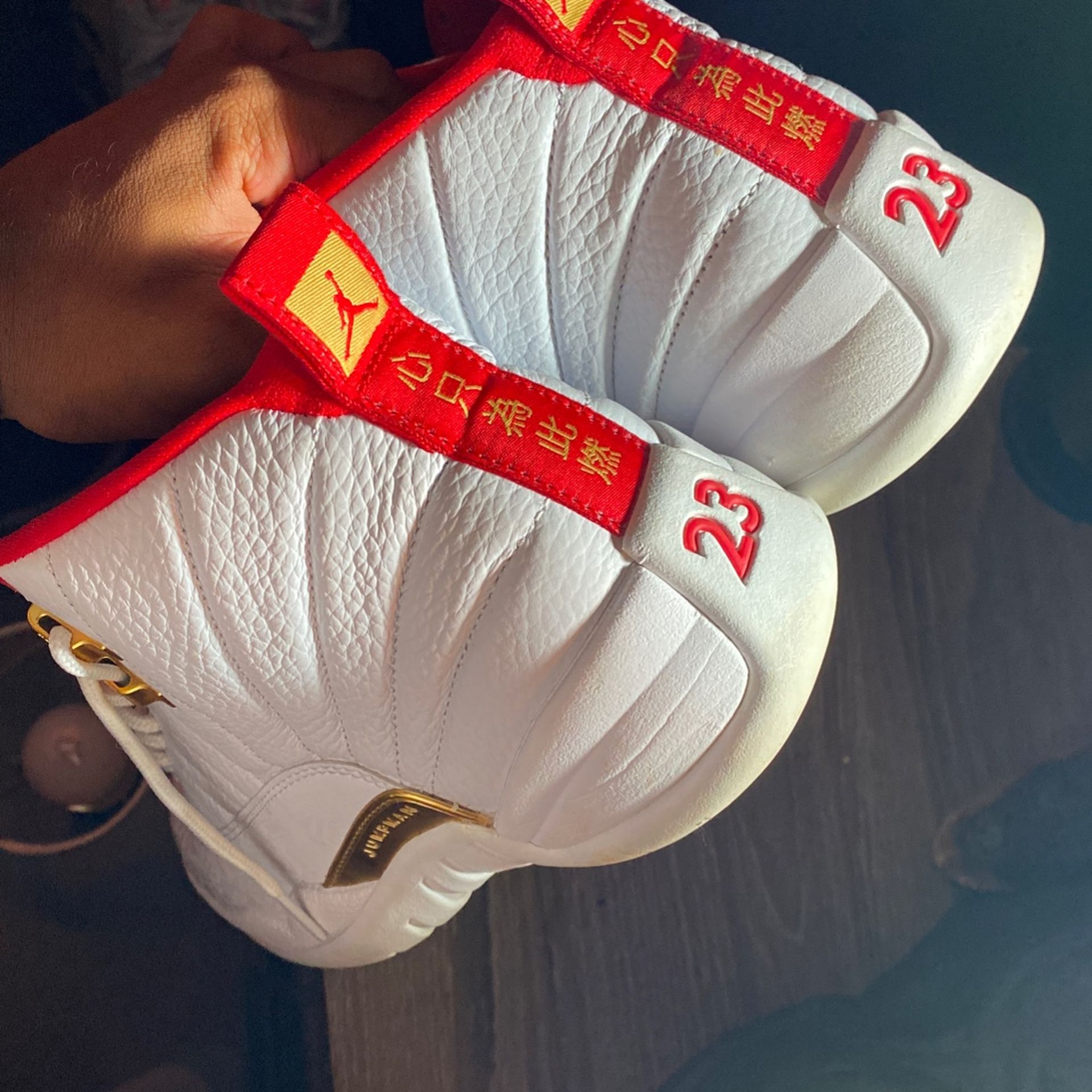 Jordan 12s fiba hot sale