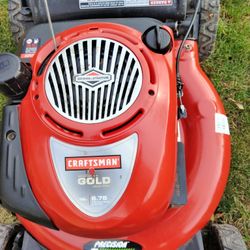 LAND MOVER CRAFTSMAN GOLD.6.75 WORK VERY GOOD GAS ⛽