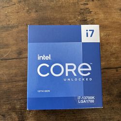 Intel Core I7 13700k 16 Core CPU