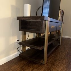 TV stand (tv not included)