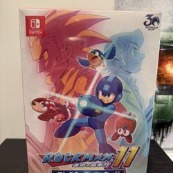 Megaman 11 Collector's Edition Box (2018) Brand New Factory Sealed Japan NSW