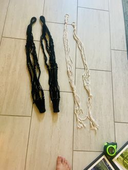 Really Cute Never Used Rope Plant Holders 