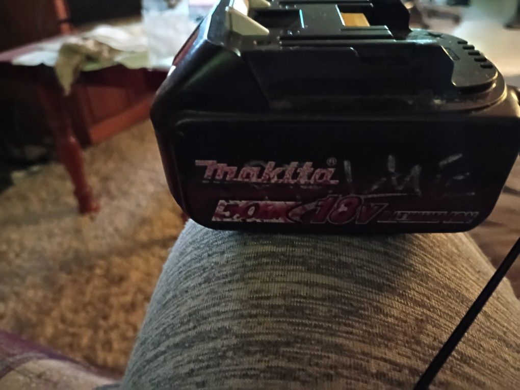 Makita 5.0ah 18v Battery