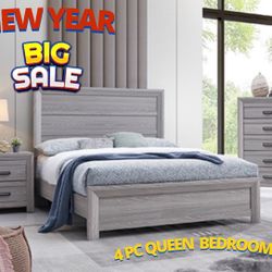 4 Pc Queen Bedroom Set 