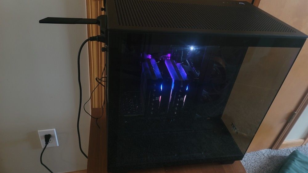 GAMING PC + Monitor + keyboard + mouse + mouse pad (obo) (willing to trade)