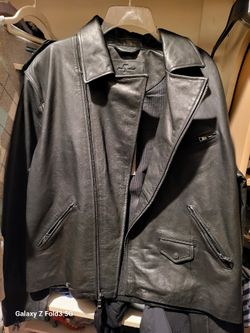 For All Man Kind 7 XL Leather Jacket
