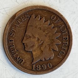 1890 Indian head cent