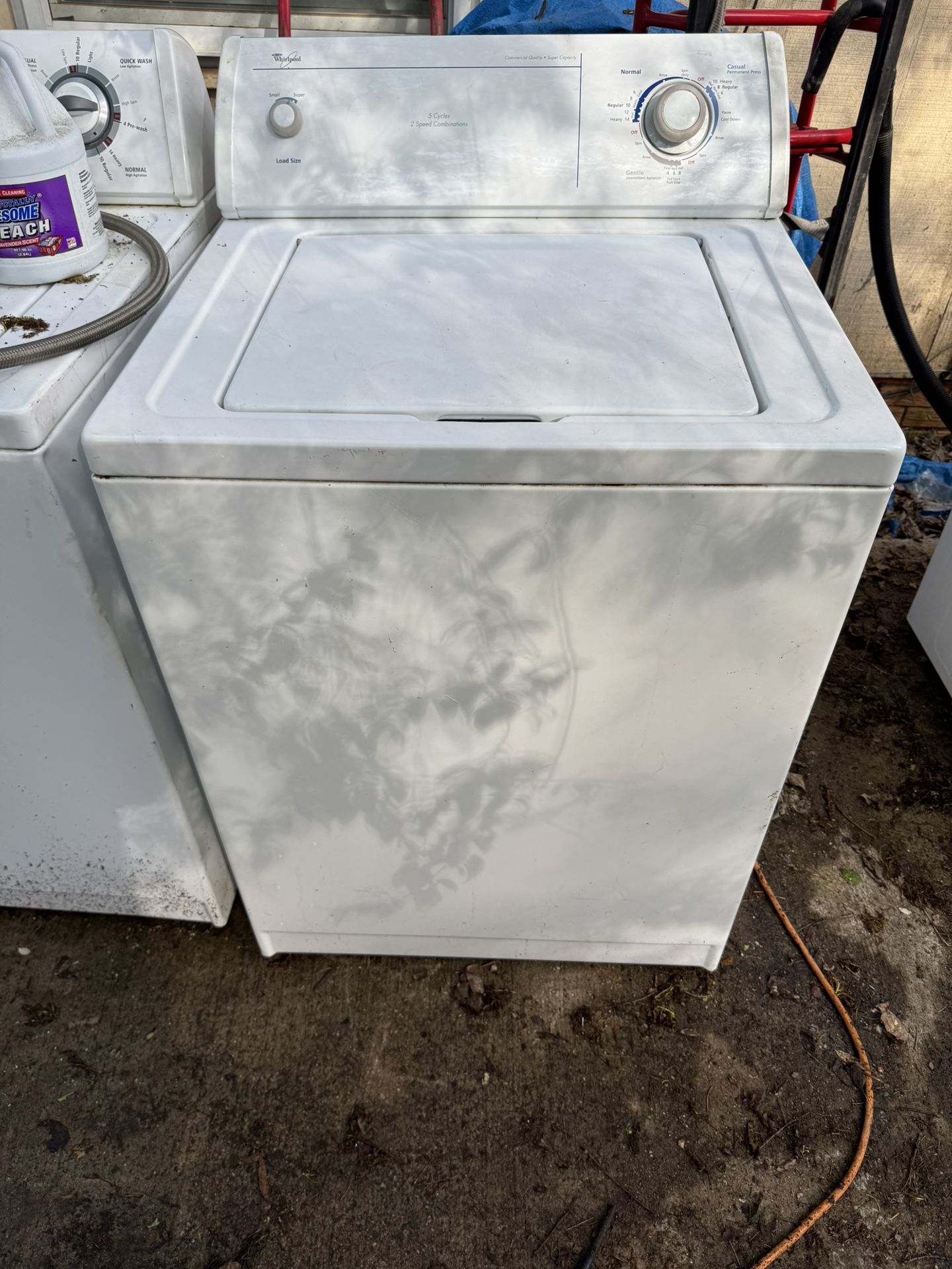 whirlpool washer