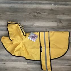 Dog Rain Coat.  New Size L