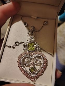 Sterling Silver Heart Necklace