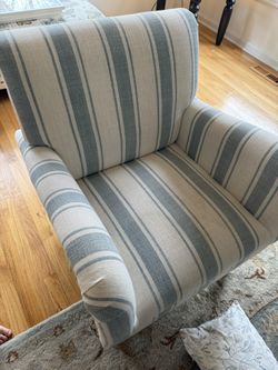 Two Striped Chairs: Only 5 Months Old