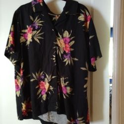Lemon Grass Floral Print Shirt