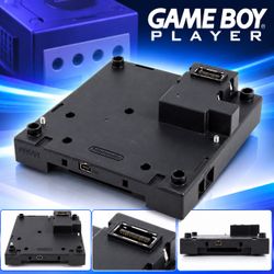 🎮Nintendo Game Boy Player DOL-017 for Nintendo GameCube, Black (No Disc) WORKING