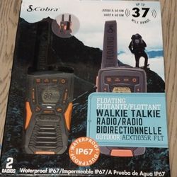 37 Mile Walkie Talkies Waterproof Weather Radio