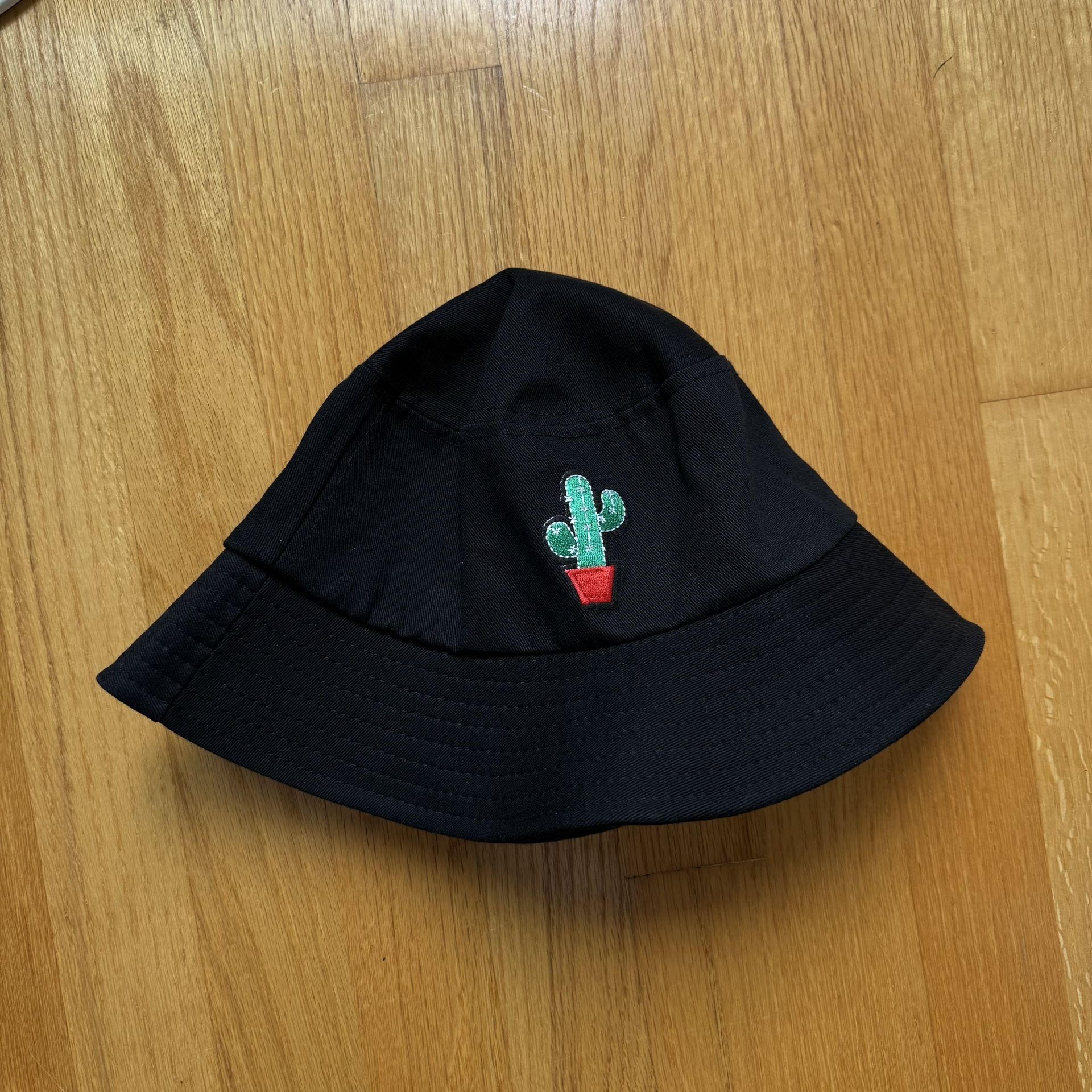Black Cactus Bucket Hat