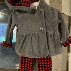 Brand New Carter’s Baby Girl Outfit  3 Piece