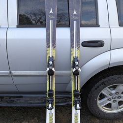 Atomic Kailas 172 skis w/ convertible adjustable bindings for Telemark, skinning, downhill