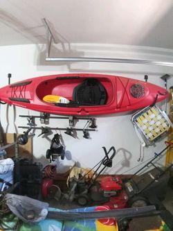 Complete Kayak Package – Emotion Kayak, Roof Rack, Wall Storage, Paddle & Cart