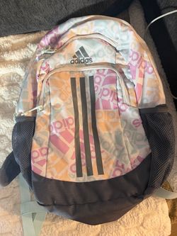 Adidas Backpack Multicolor Logo Print