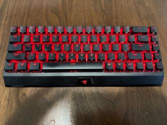 Razer - BlackWidow V4 Mini 65% HyperSpeed Wireless Mechanical Orange Switch