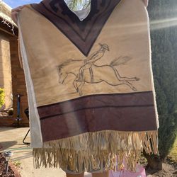 Authentic Mexican Poncho 