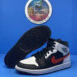  Jordan 1 Mid (Black Chile) Sold out 