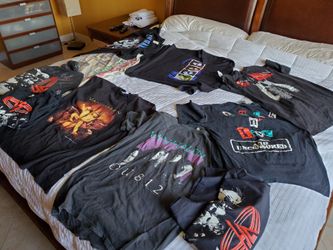 Van halen shirt collection