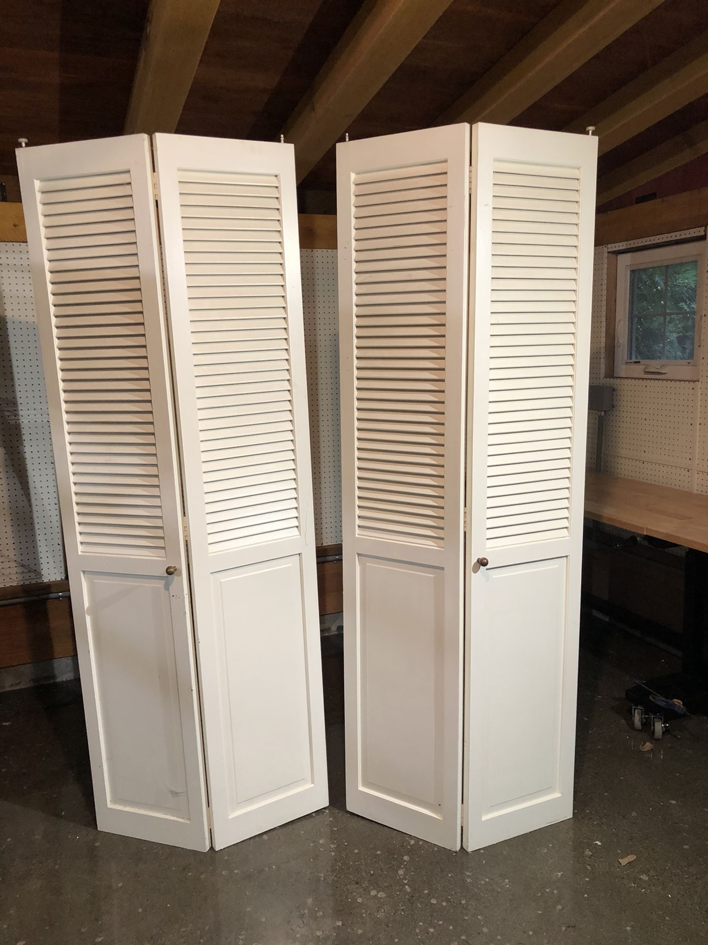 Two bifold doors