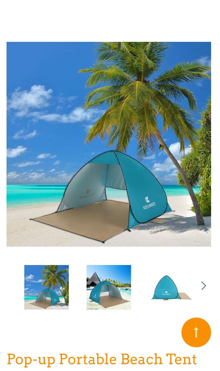 Photo Popup Portable Beach Tent