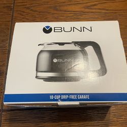 NIB Bunn 10 Cup Coffee Carafe 