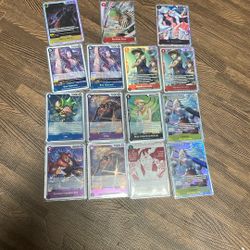 VALUABLE ONE PIECE CARDS