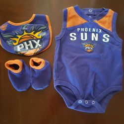 Phoenix Suns Onsie Set 12 Months