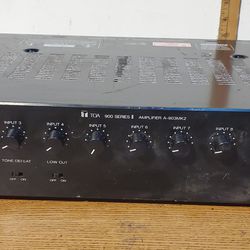 TOA  A-903MK2 / 8 Channel Mixer Amplifier / 4X U-01 Modules  / (contact info removed) -- CC
