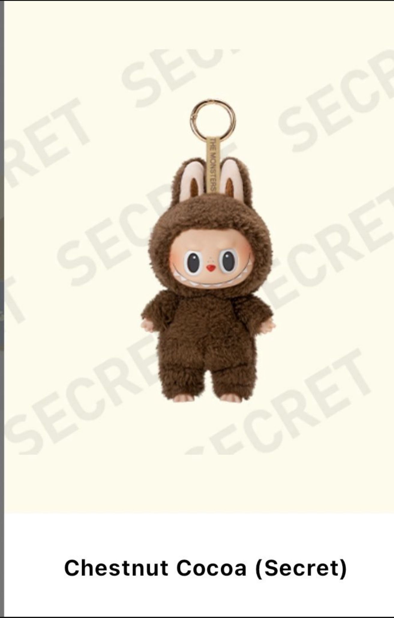 Labubu Chestnut Cocoa Secret