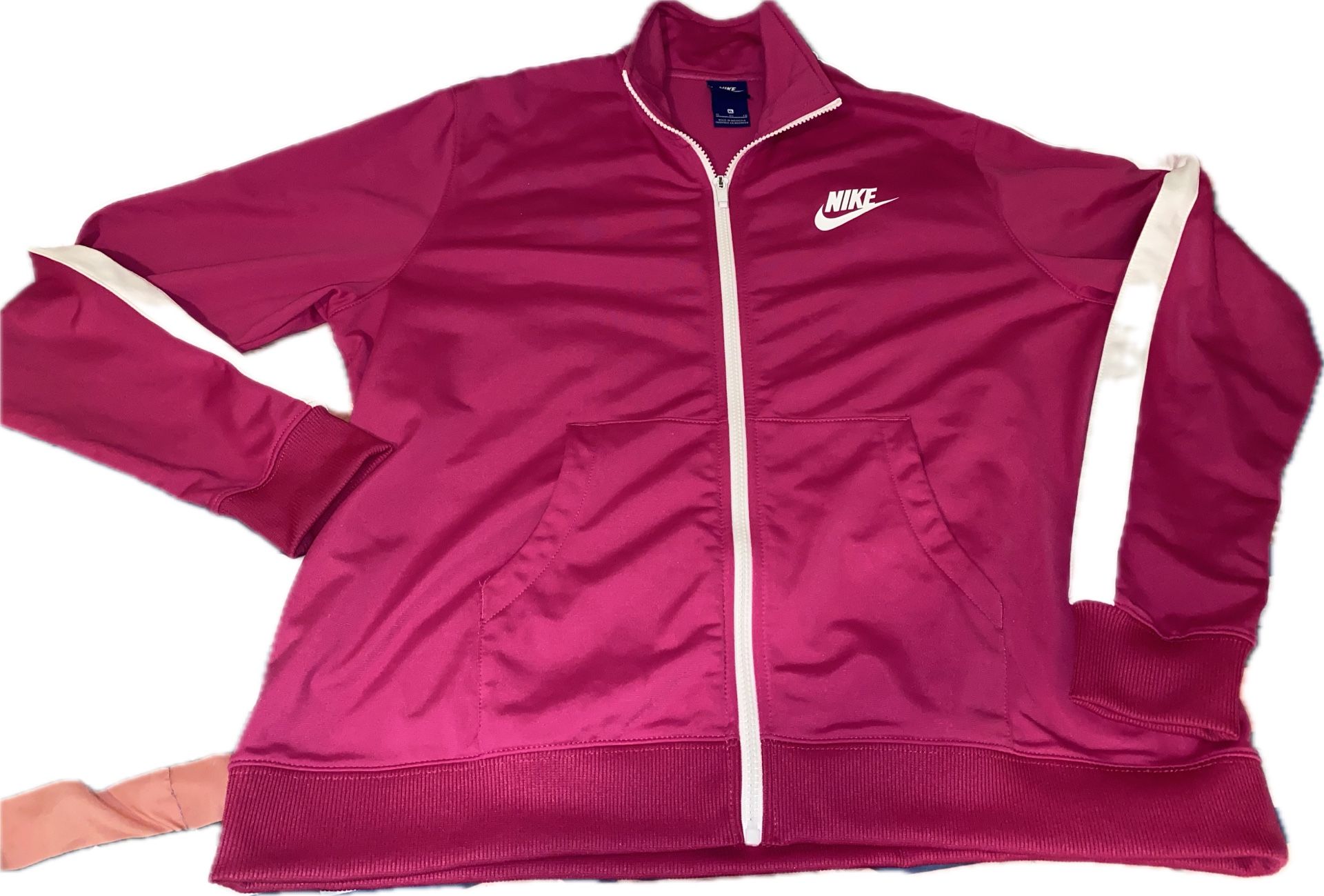 Nike Pink Front Zip Jacket New