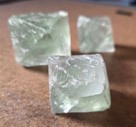 Octahedron Fluorite Quartz Healing Crystals