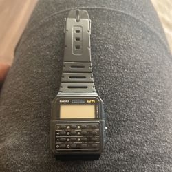 Casio Calculator  WR  Watch 