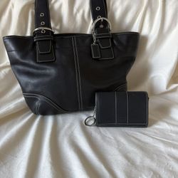 Vintage Coach Soho Leather Tote