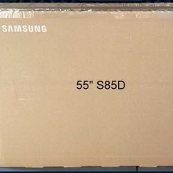 SAMSUNG 55-Inch Class OLED 4K S85D Series HDR Smart TV w/Dolby Atmos, Object Tracking Sound Lite, Contour Design, Motion Xcelerator, Real Depth Enhanc