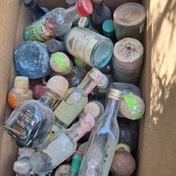 35+ Miniature collectible liquor bottles 