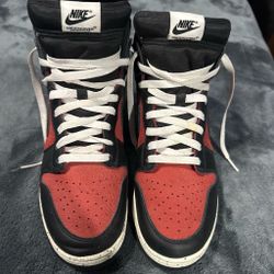 Nike Dunk High 1985 x UNDERCOVER UBA Men’s High-Top Leather Sneakers Red/Black