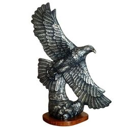 Soaring Eagle Ceramic Art Statue Figurine