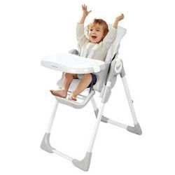 babimoni 4 in 1 Baby High Chair, High Chairs for Babies and Toddlers, Portable Feeding and Eating Seat, Foldable Highchair with 4 Levels of Recline an