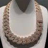 Iced-Out Moissanite Cuban Link Chain -Select  Colors Are Available For Public Meet Up 