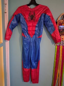 Disfraz De Spiderman Niño Talla 8