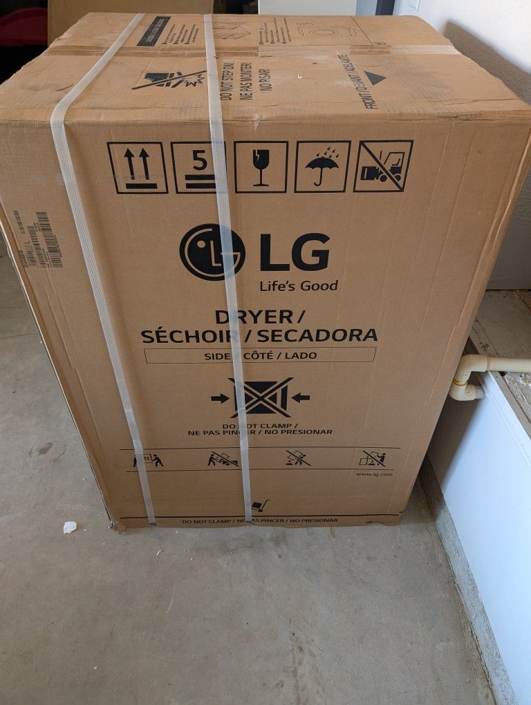 Brand New LG Smart Dryer. Still In Box