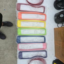 Rainbow Jeep Wrangler Grille Inserts & Headlight Trim Bezels - Full Set"