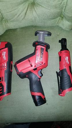 3 Milwaukee 12 volt power tools